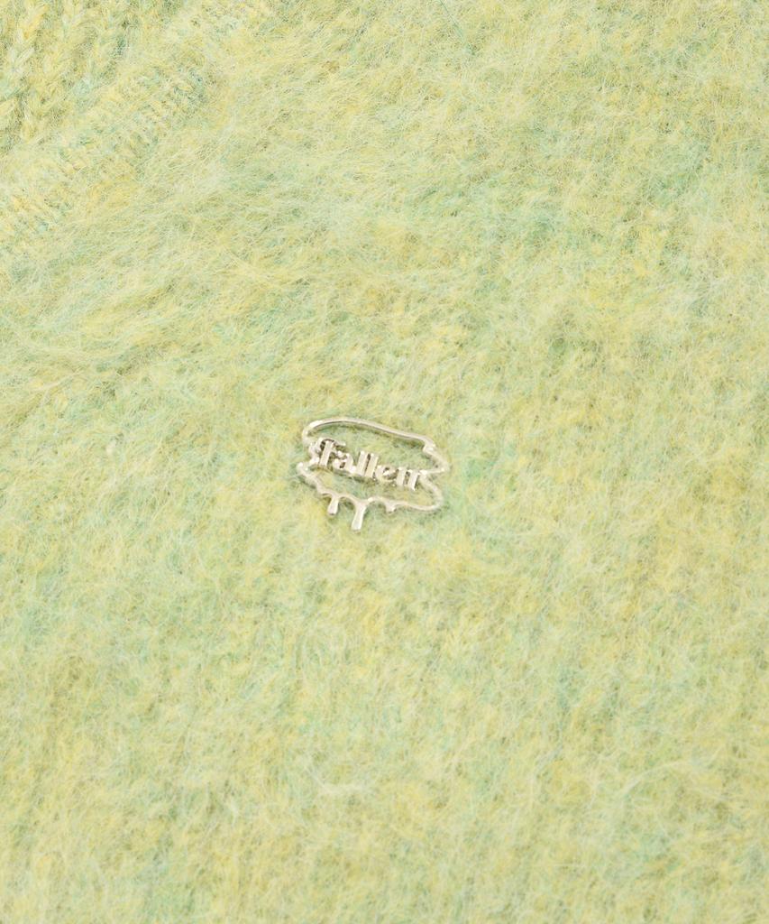 Fallett Mohair Knit Cardigan Mint