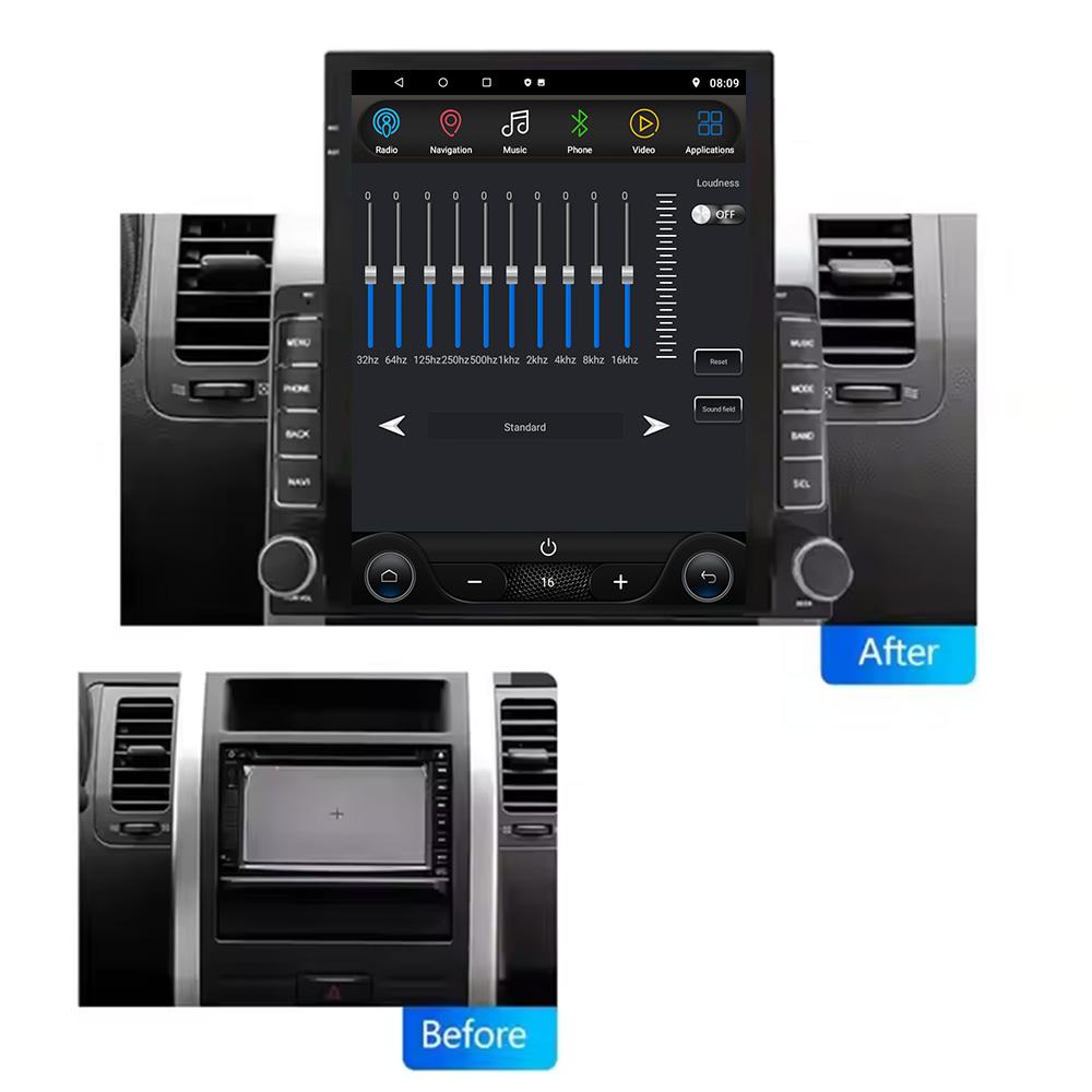 9.7" Vertical Style Tesla Screen Android Car Radio for Nissan X-Trail X Trail 2 T31 2007-2015 Navigation GPS Multimedia Player