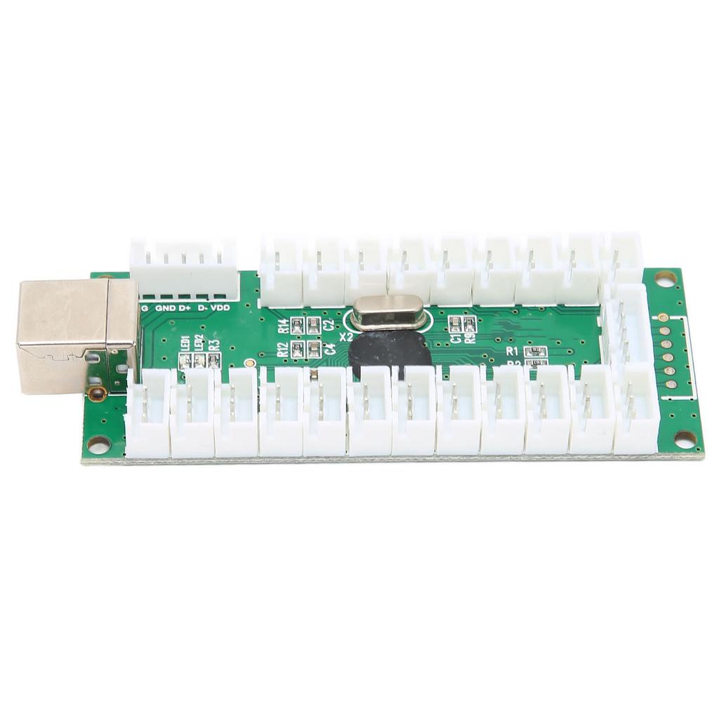 QM070921 Arcade-Spiel-Encoder mit USB-Kabel Langlebiger Zero-Delay-Spielkonsolen-Encoder für PC