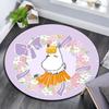 Moomin2,Round Area Rug,Carpet Rug for Living Room Bedroom Sofa Playroom Decor,Non-slip Floor Mat