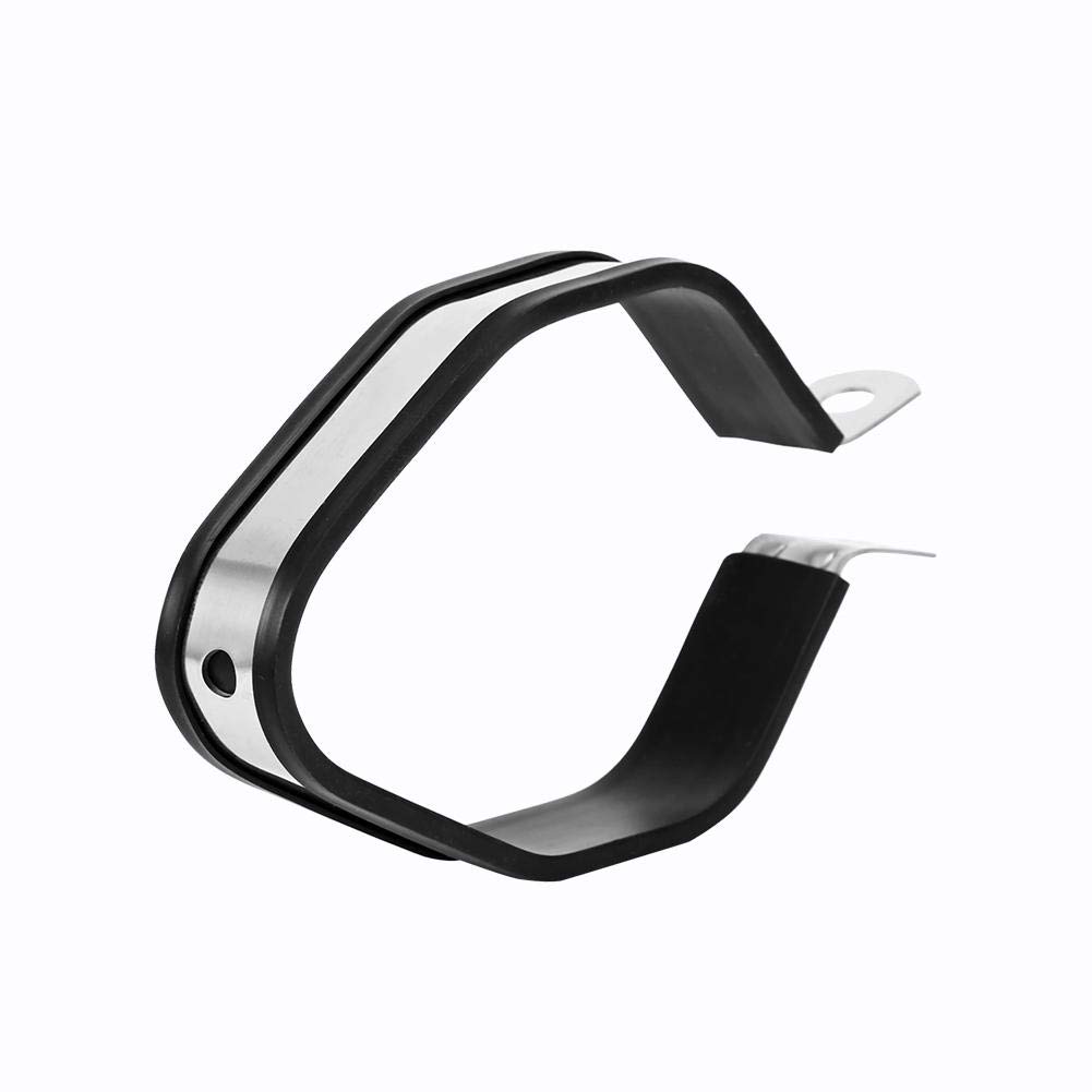 Qiilu Muffler Bracket, Silencer Band, Muffler Band, Hexagonal Primary Color