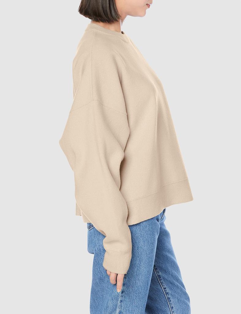 Mira Owen IVR Knit 09WNT224047 Women's Sweatshirt-Look