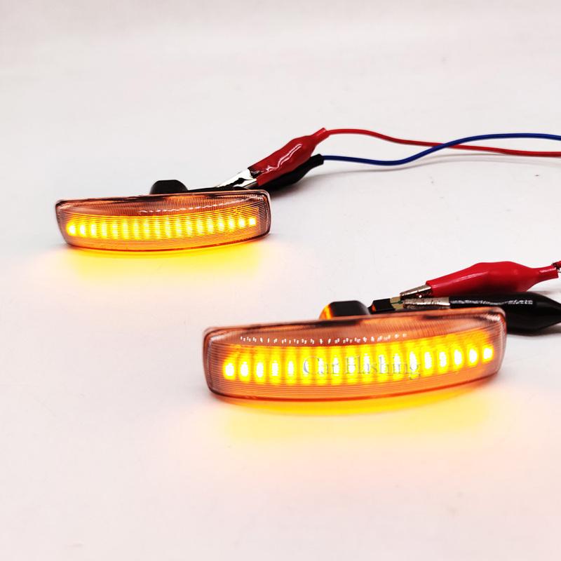 Car LED Turn Signal Dynamic Side Marker Lamp Repeater Indicator Light For Land Rover Freeland 2 Discovery 3 4 Rover Sport L320