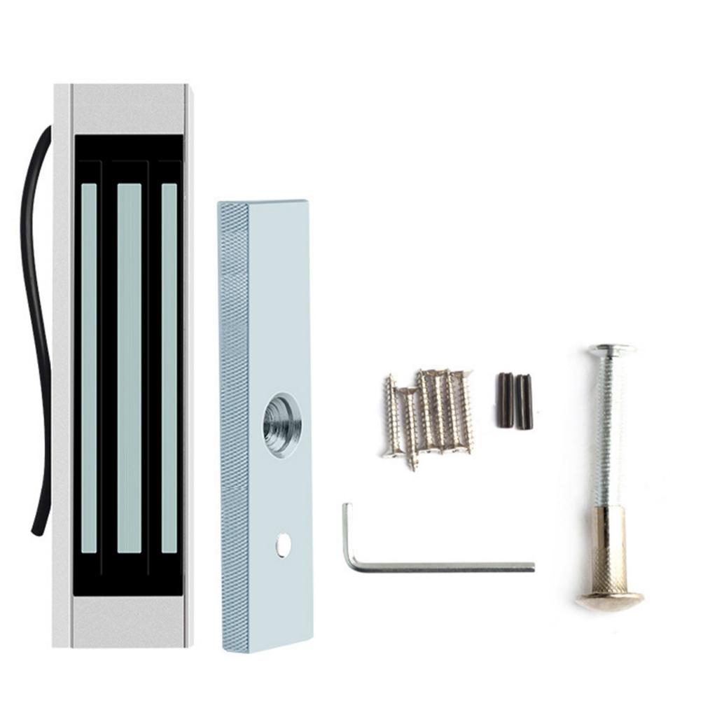 High Strength 180kg Magnetic Lock Aluminum Alloy Texture Suitable for Secure Door Access in Offices and Small Businesses