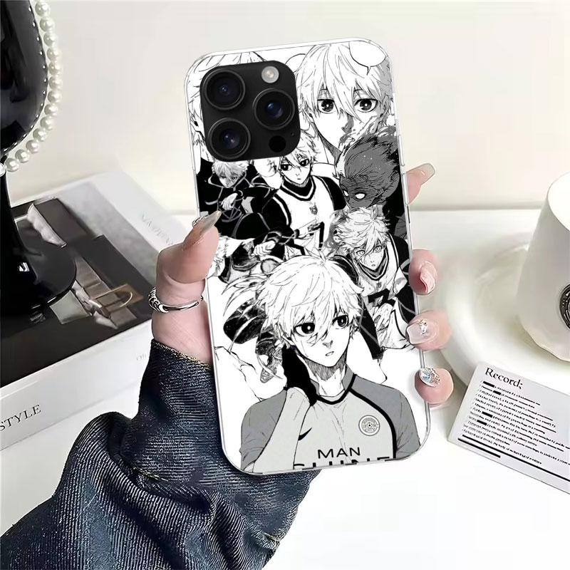 Blue Lock Nagi Seishiro Soft Phone Case For IPhone 11 17 Air 16E 16 Pro Max 15 + 14 Plus 13 Mini 12 Apple 7 SE 8 Fundas Coque 11