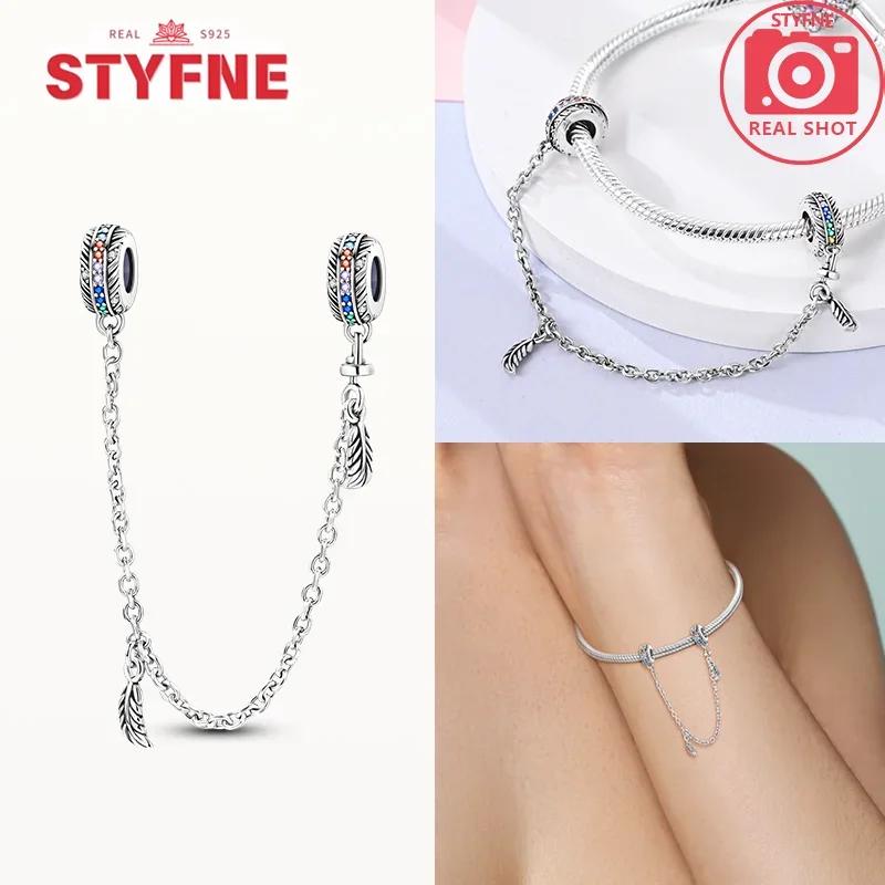 Women Original Bracelet Jewelry Diy Gift Charms Beads Copper Religion Series Guardian Angel Cross Safety Chain Charms Beads