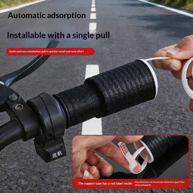 2Pcs Universal Motorcycle Handlebar Brake Cover Non-Slip Silicone Moto Modification Riding Equipment Protective Handlebar Covers