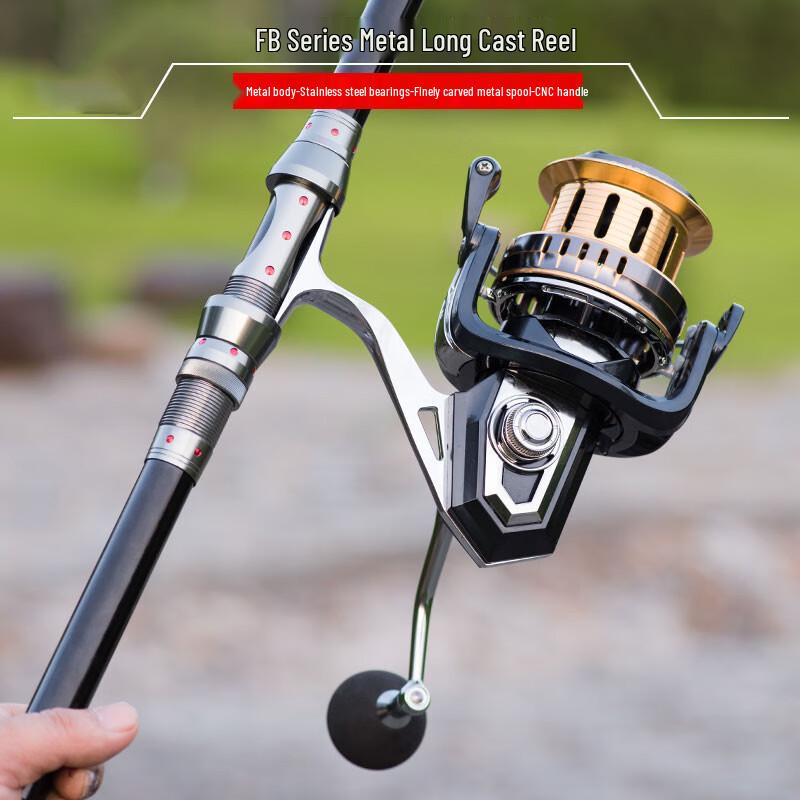IOSN Metal Spinning Fishing Reel