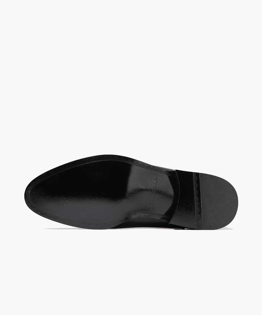 Firenze Atelier Full-Grain Leather Minimal Chelsea Boots 3331 [Black Fg]