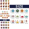 Diwali Theme Cake Topper Flags Paper Party Decor For Celebrations