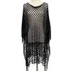 Gold Silver Wire Mesh Beach Towel Knitted Poncho Bohemian Style Cloak  Sun Protection