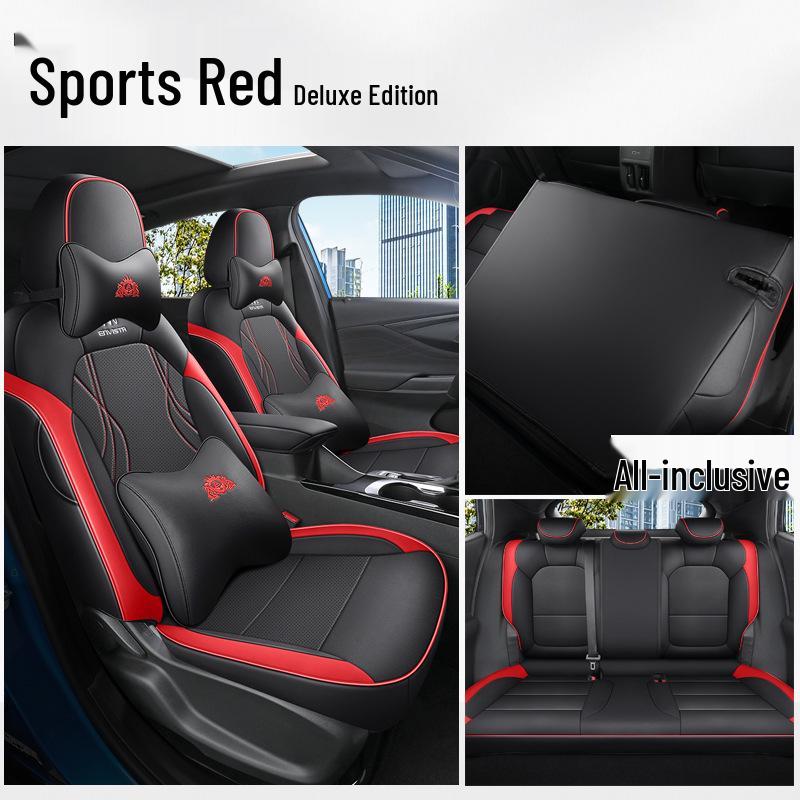 2024 Universal Full Leather Car Seat Cushion for Buick - Four-Season Use