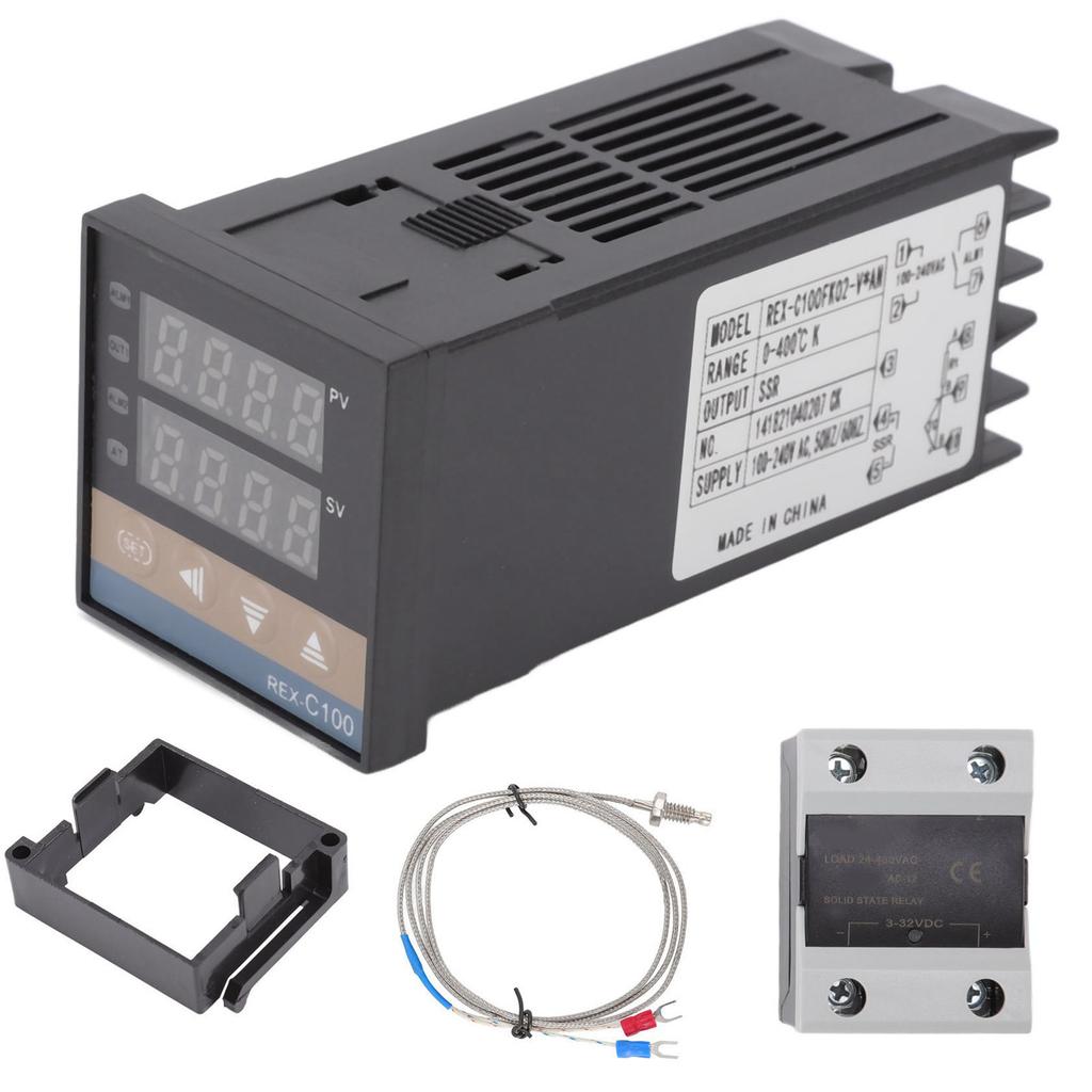 PID Thermostat Temperature Controller Set 0?400 Celsius  Chicken House Temperature Controller with