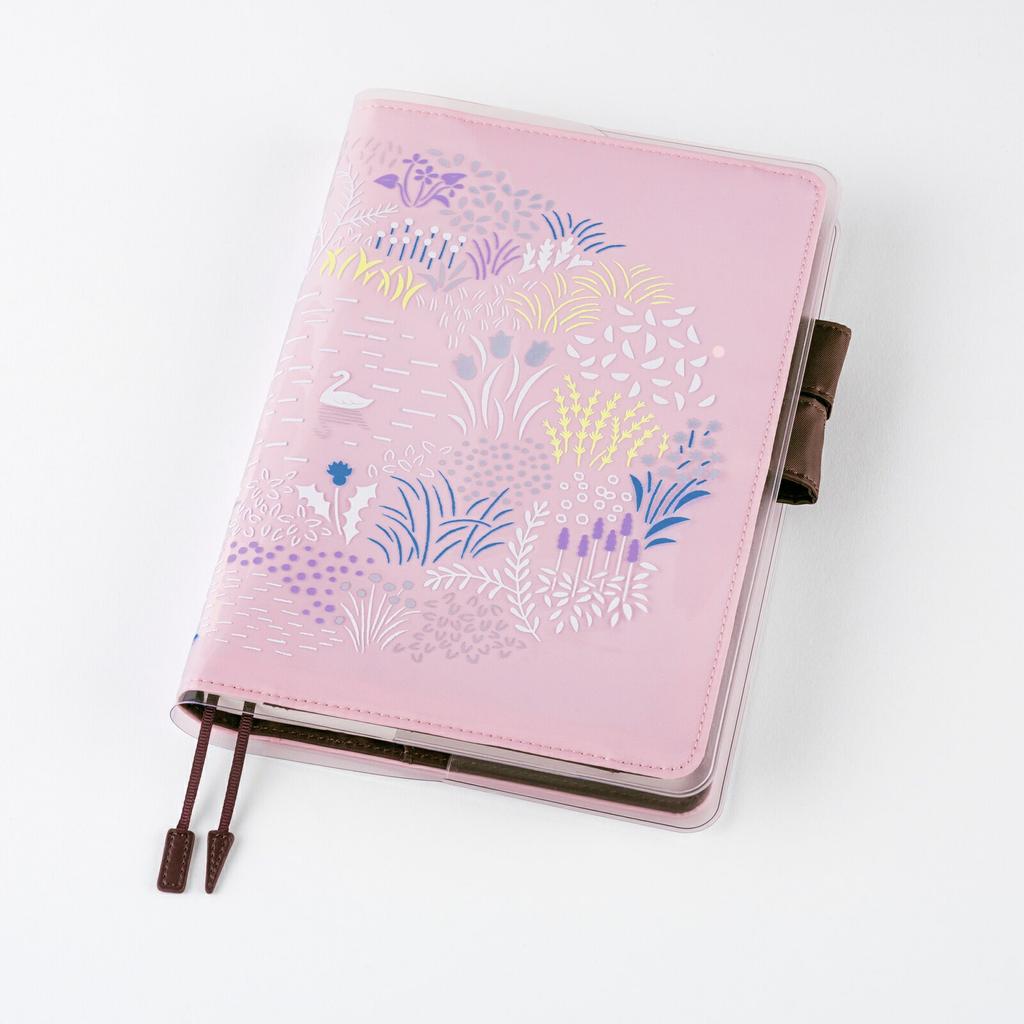 Hobonichi Techo Protective Cover Cousin A5 Size Notebook Dedicated Cover-On-Cover Sanae Yuri Mori no Mizuumi