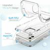 3 IN 1 Hybrid Heavy Duty Armor Full Body Transparent Case for IPhone 16 Pro Max 15 14 13 12 11 Otter Case Box Shockproof Clear Cover