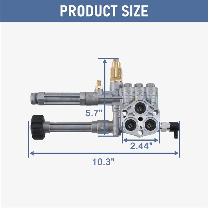 Durable-RMW/SRMW Series Replacement Pump Head Pressure Washer Pump Head Assy For Complete AR42518 AR43061