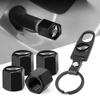 X5 X7 For BMW Fashion Car Wheel Tire Valve Stems Cap With Keychain Keyring Badge For Mini Cooper One JCW F54 F55 F56 F57 F60 R50