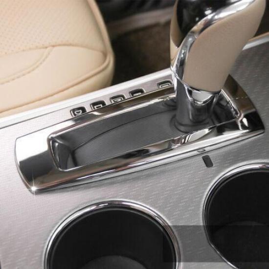 Chrome Car Inner Console Gear Shift Frame Trim For Nissan Teana Altima 2013-2018