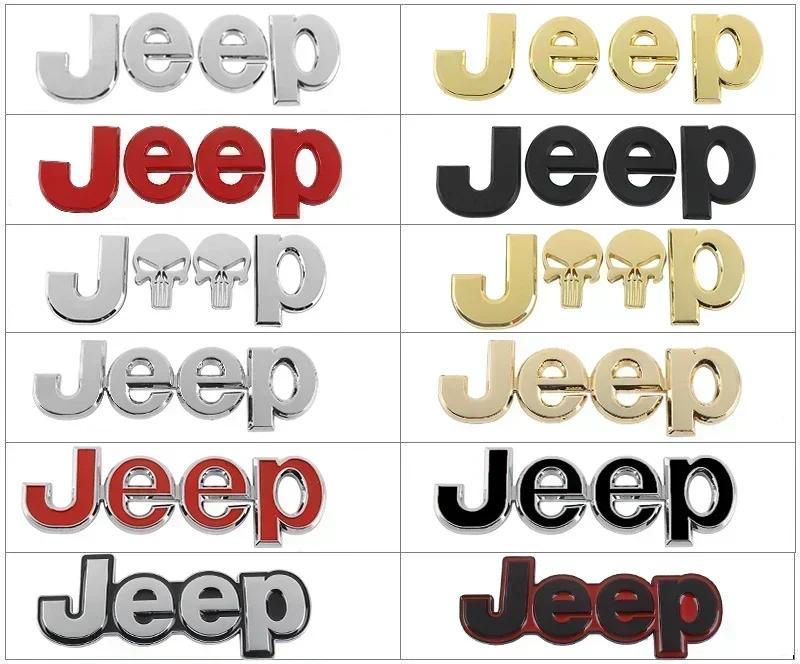 Cup Holders Car Front Hood Emblem for JEEP Grand Cherokee Wrangler Renegade Patriot Liberty Compass Rear Trunk Side Badge Sticke
