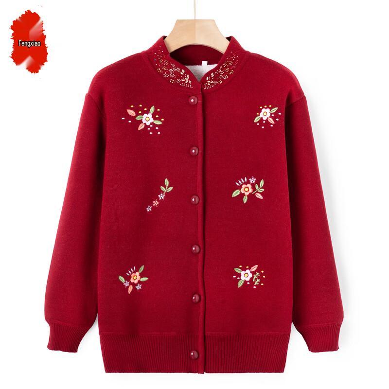 

Женский зимний кардиган на флисовой подкладке 3XL (115-130 jin)