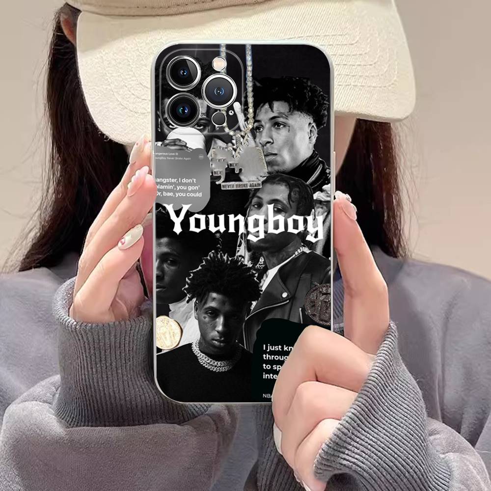 

Rapper Youngboy Never Broke Again For IPhone 17 16 16e 15 14 13 12 11 Pro Max Mini Plus Phone Case iPhone 17 Air