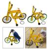 Bird Training Toy Training Supplies Parrot Puzzle Bicycle for Parakeet