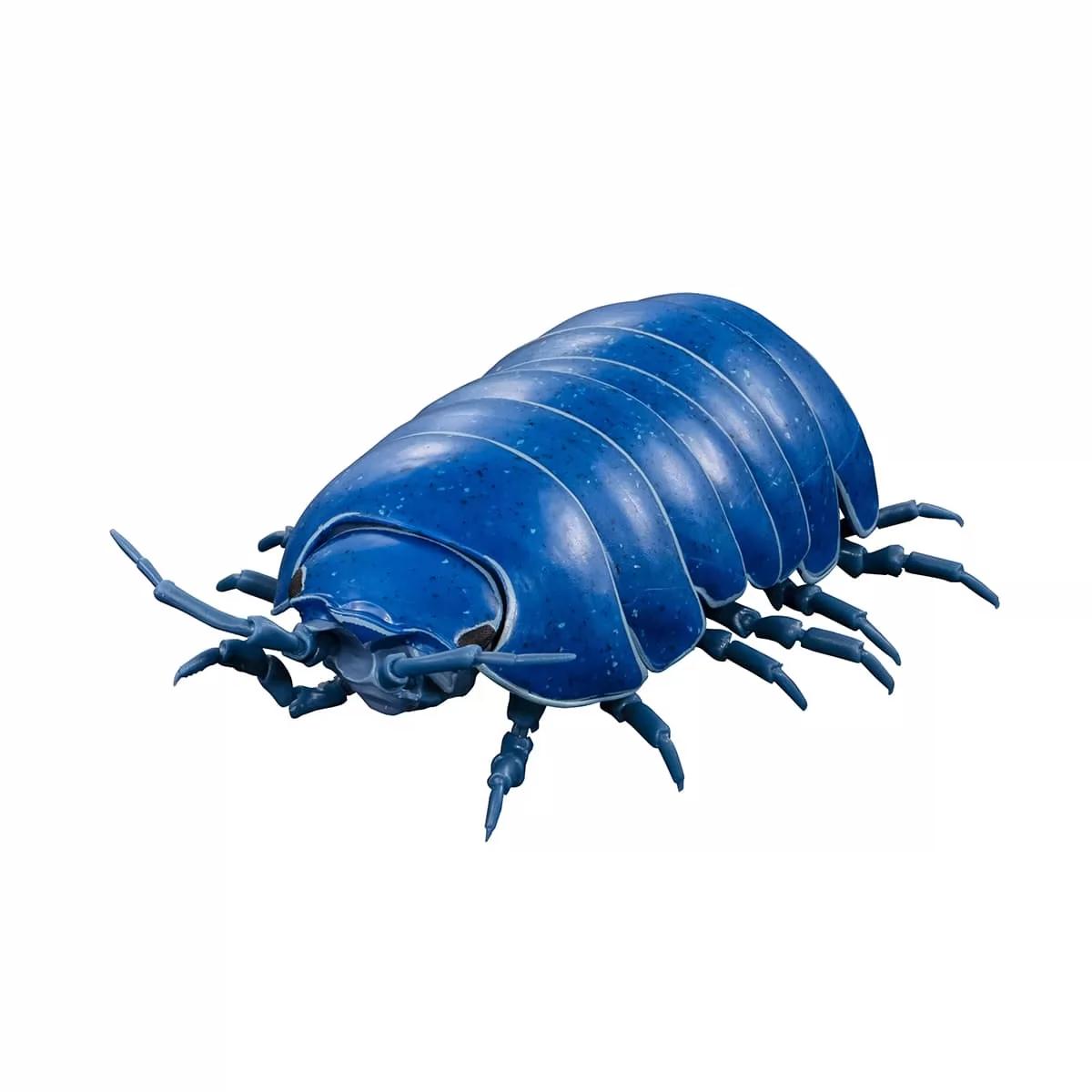 Ikimono Daizukan Pill Bug Advance Articulated Figure Realistic Rollie Pollie Isopod Desk Decor Collectible Toy