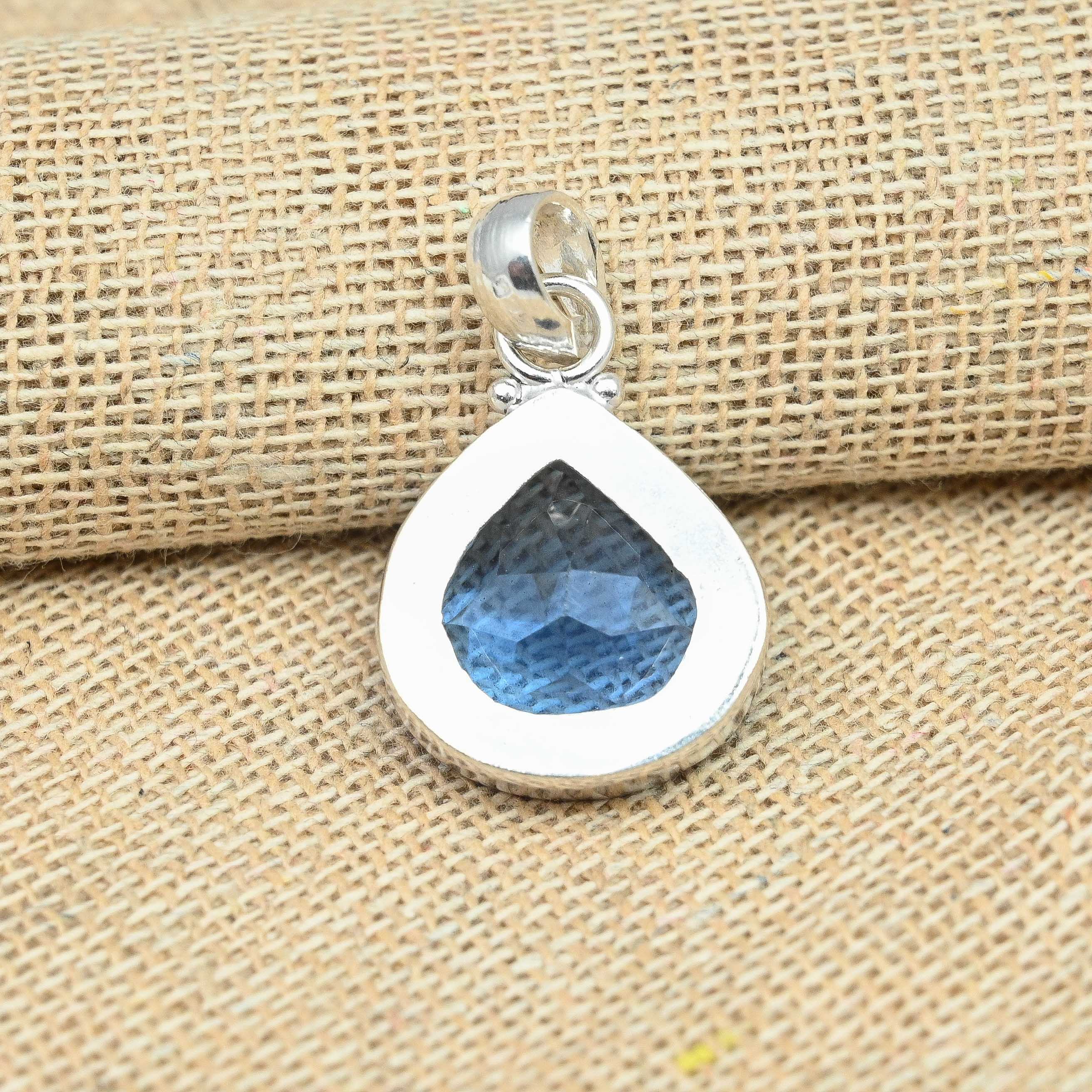 Natale Pietra Preziosa Tanzanite 925 Argento Sterling Handmade - Foto 9