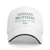 Dipartimento Gestione Rischi Lehman Brothers Cappellino da Baseball Casual Cappellino Trucker Estivo Cappellino Snapback da Pesca Cappellini da Baseball per Uomo Adulto