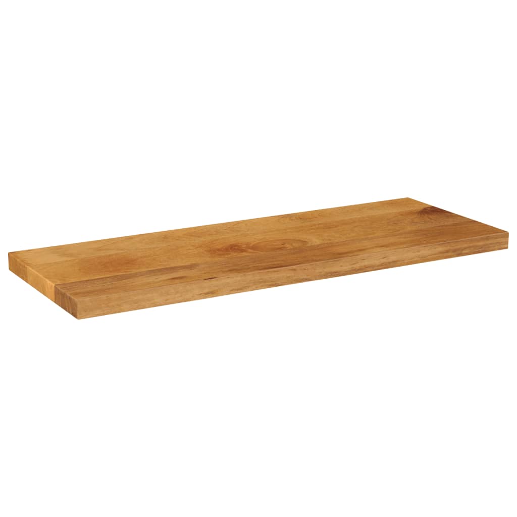 Tabletop, 90X30X3.8 Cm, Rectangular, Solid Mango Wood