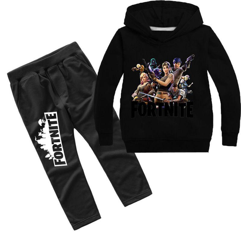 Одежда Толстовка с капюшоном Детская Толстовка Худи Унисекс Детская Одежда Игра чёрный