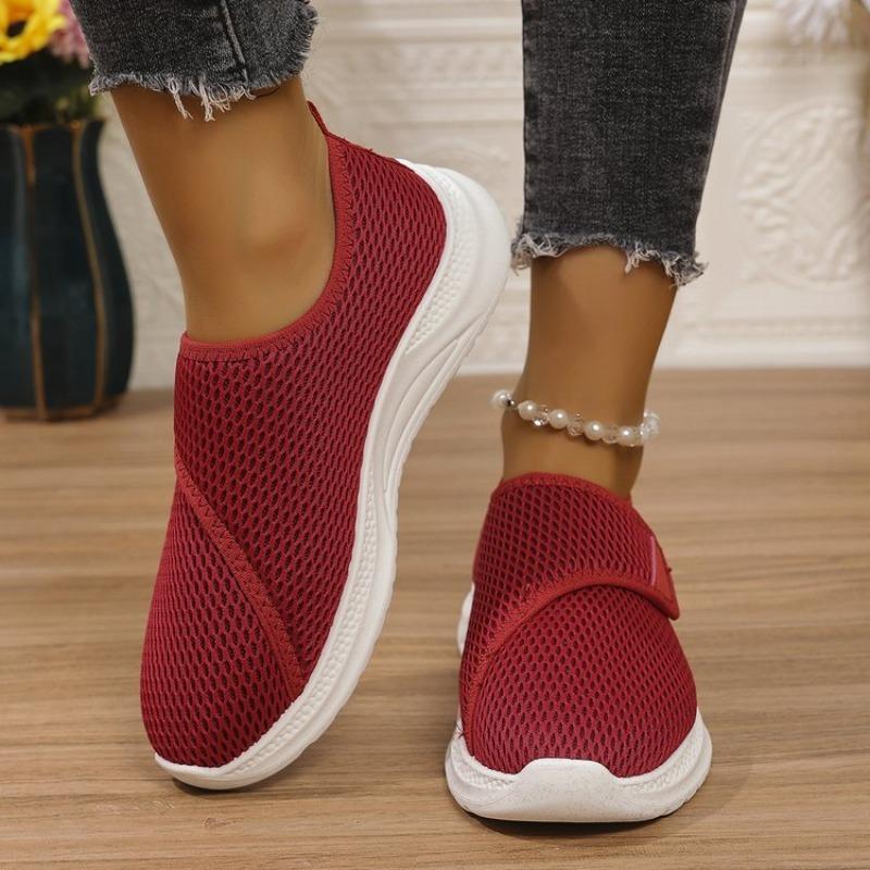 Summer Mesh New Elderly Shoes Widened for Fat Feet Women's Shoes
