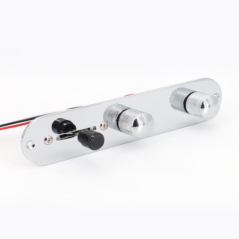 

Electric Guitar Three-Way Switch Circuit Control Board with Metal Plate