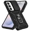 Sliding Camshield Ring Holder Magnetic Phone Case For Samsung Galaxy S26 5G, PC+TPU Military Grade Drop Protection Heat Dissipation Protective Cover
