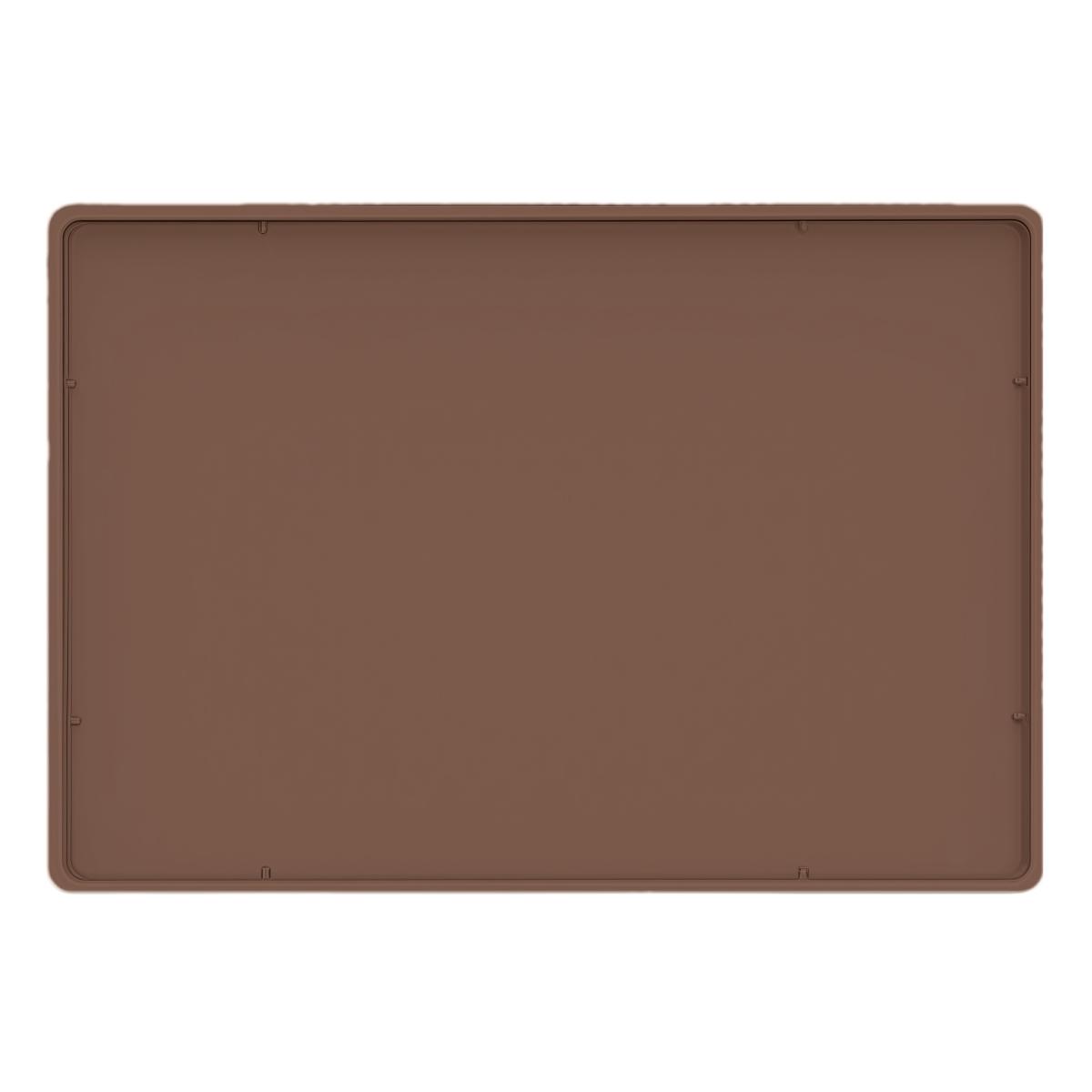 

Нековзкий килимок для кави Килимок для сушіння посуду Облаштування кав ярні Компактний килимок для зберігання Легко чистити Силіконовий Легкий дизайн коричневий