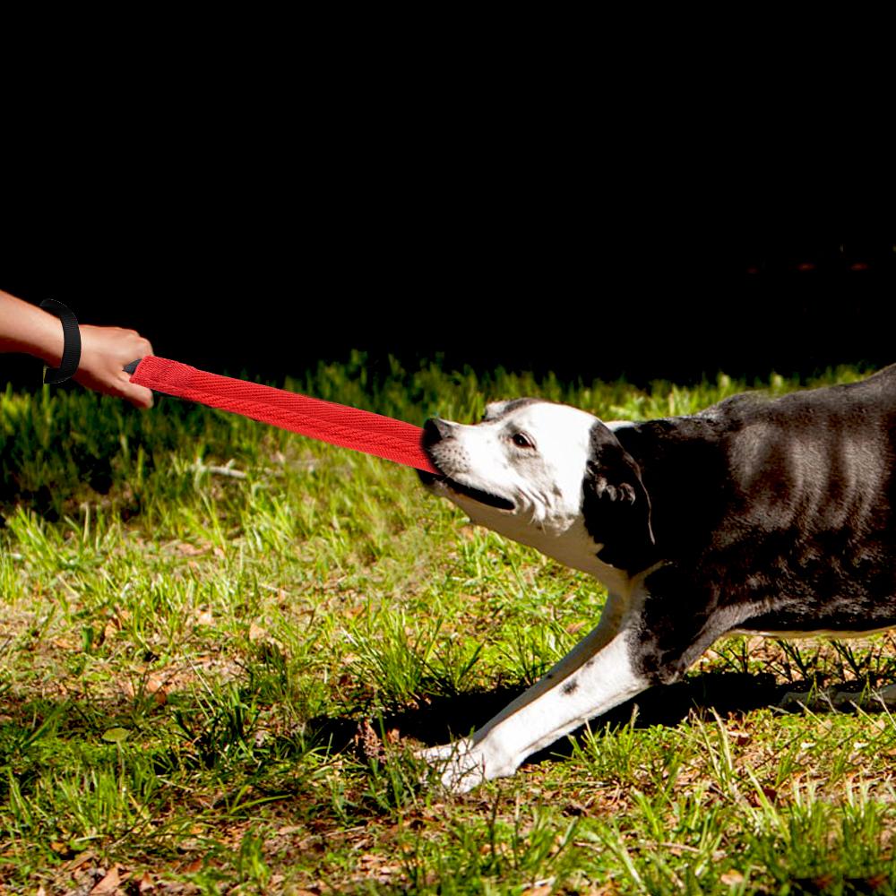 Durable Dog Bite Tug Interactive Dogs Chew Toy Pet Training Tool Stick Small Large Dogs Biting Playing Chewing For Rottweiler