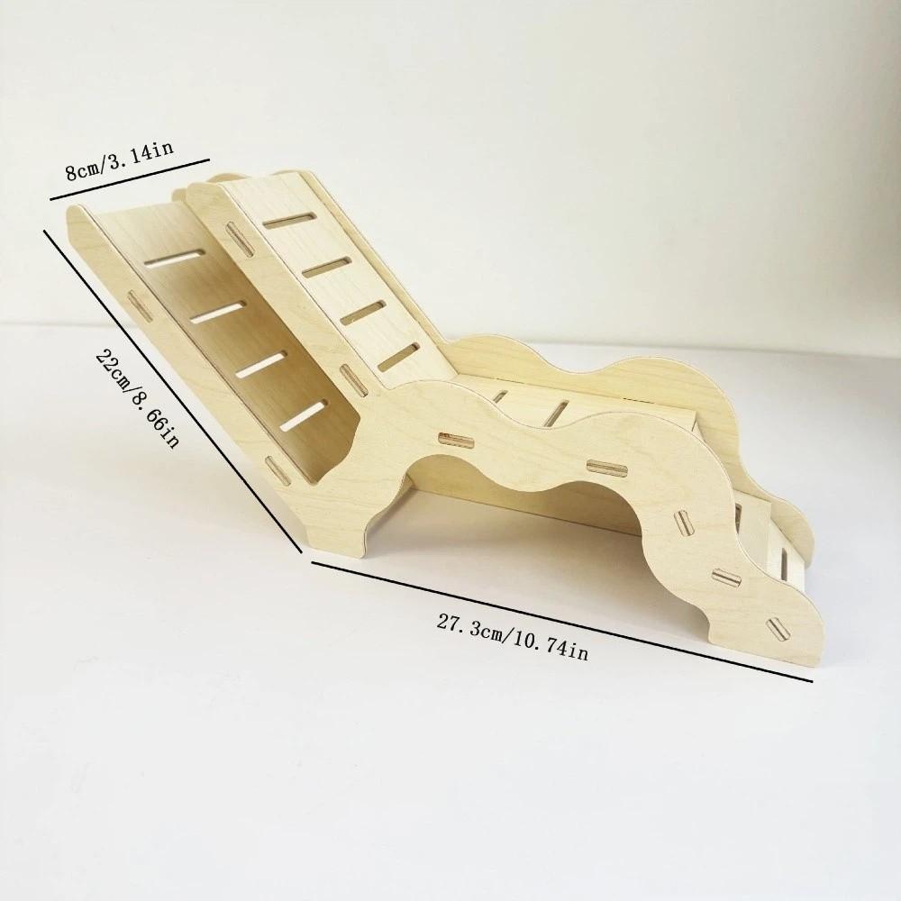 Large Size Hamster Tunnel Toy Wooden Pet Cage Furniture New Underground Cave  Small Pet Use