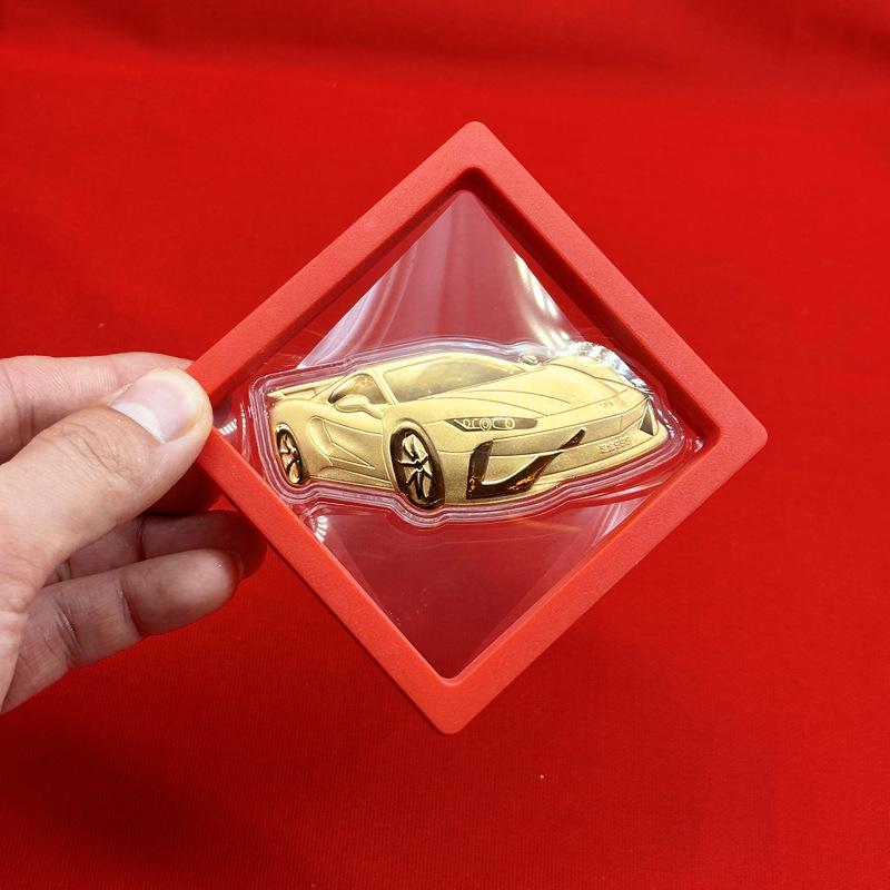 999 Pure Gold Sports Car - Small Gift for Birthdays & Valentine s Day