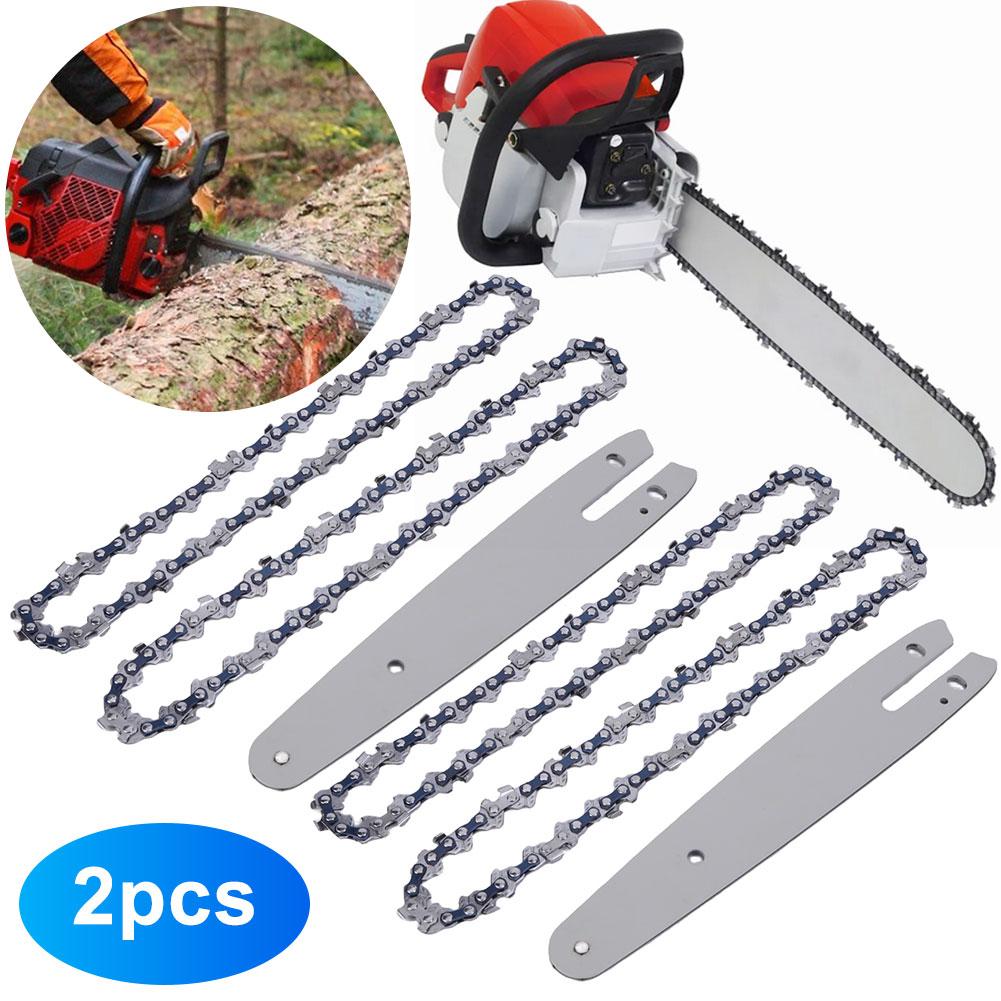 

4/6inch Chains and Guides Set Sharp Chainsaw Chains for Chainsaw (6in)