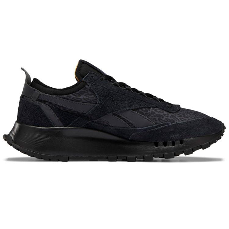 Reebok Classic Leather Series Synthetic Leather Comfortable Sports Durable Low-Top Lifestyle Casual Shoes Unisex sneaker Midnight-Black GW9977