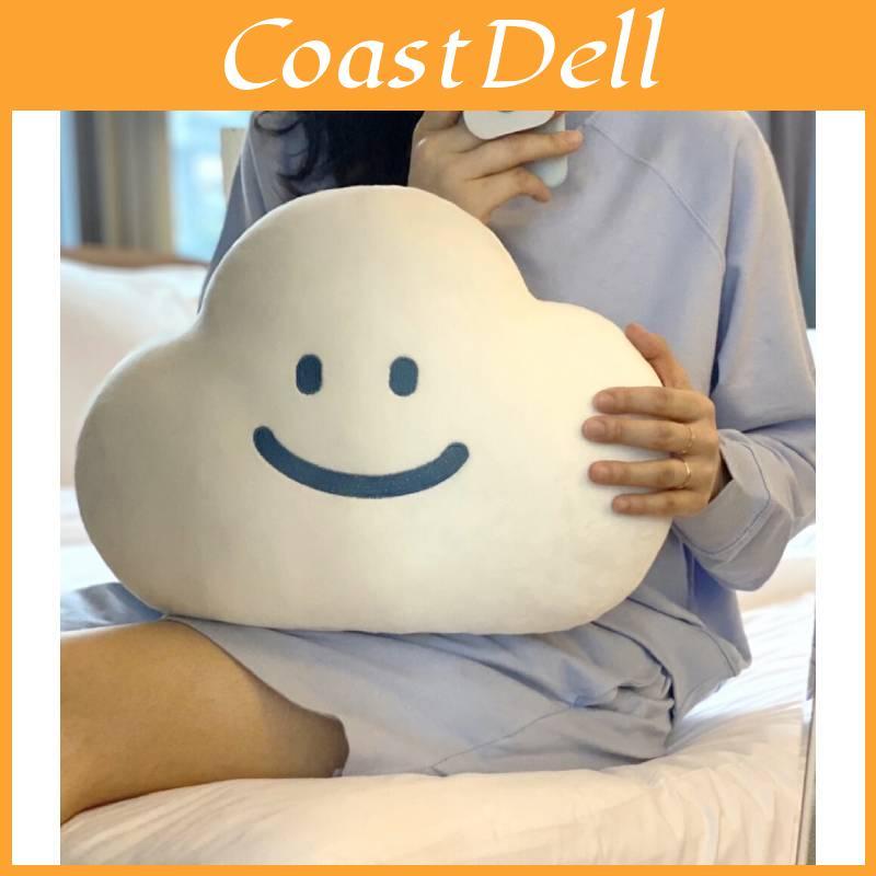 Soft And Cuddly Cloud Emoji Pillow For Girls Unique Korean Ins Design