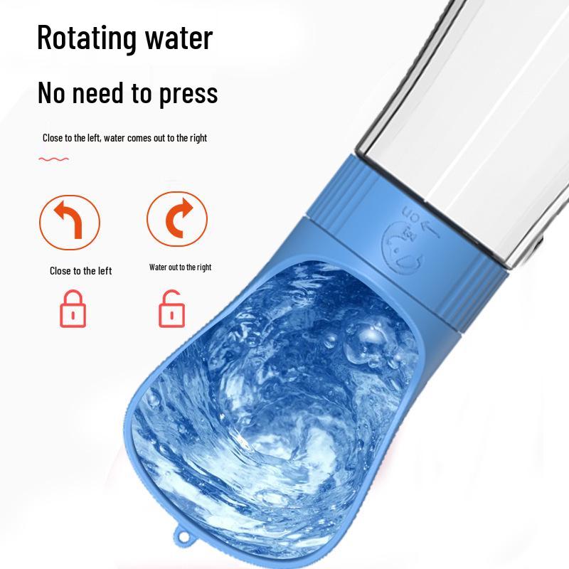 Portable Dog Water Bottle for Travel & Outdoors