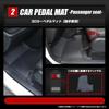 Pedal Mat Set for the Freed GT Passenger Floor Foot Dirt FREED HONDA S YOURS Series, Driver's Seat, Seat, Mat, Tray, Plastic, Sand, Prevention,