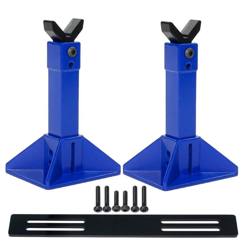 Simulated Car Metal Lift Jacks Repair Stand Remote Control Car Display Model Car Lift Jacks for 1/12 1/10 1/8 1/7 Scale