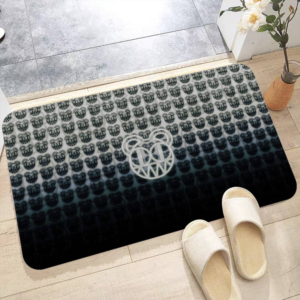 Alternative Rock Band R-Radiohead Bathroom Mat Kids Room Bedroom Decoration Balcony Anti-Slip Doormat Living Room Welcome Rug