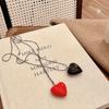 Elegant 2024 Women's Long Love Pendant Necklace - Simple, Niche Sweater Chain Design