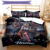 3pcs Custom Name Buffy the Vampire Slayer Bedding Set Duvet Cover Closure Includes 1 Duvet Cover & 2 Pillowcases for All Seasons Bedroom Decor