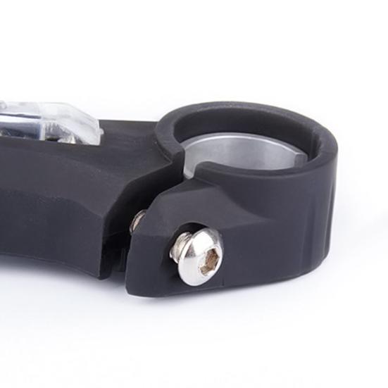 2Pcs Handlebar Turn Lights Safe Anti-rust Aluminum Alloy Horn Handlebar with LED Turn Light for MTB Bicycle