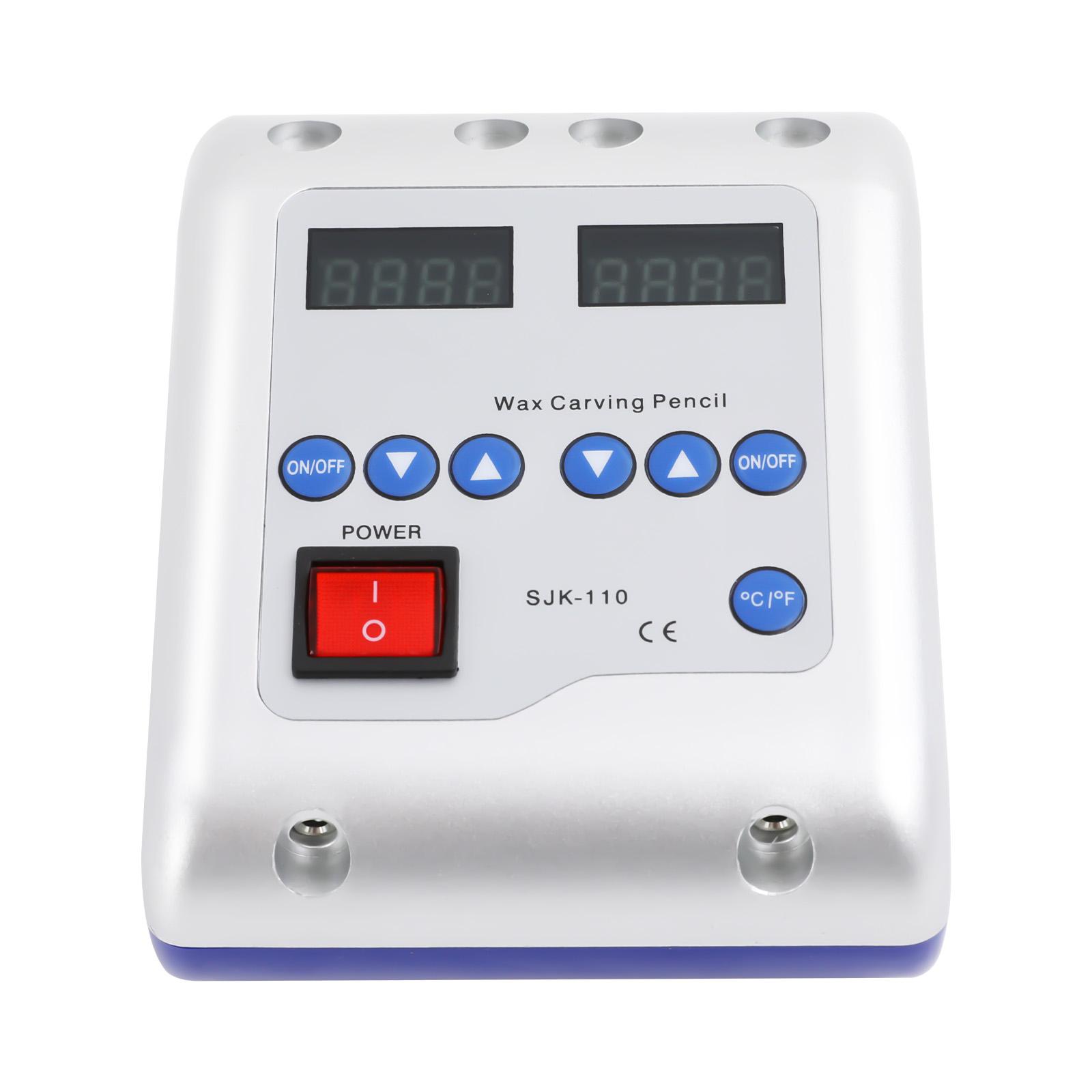 

Professional Dual Pen Electric Dental Wax Knife, 6 Tips Wax Carving Tool with Adjustable Temp 122-392°F for Dentists, Jewelry, M белый