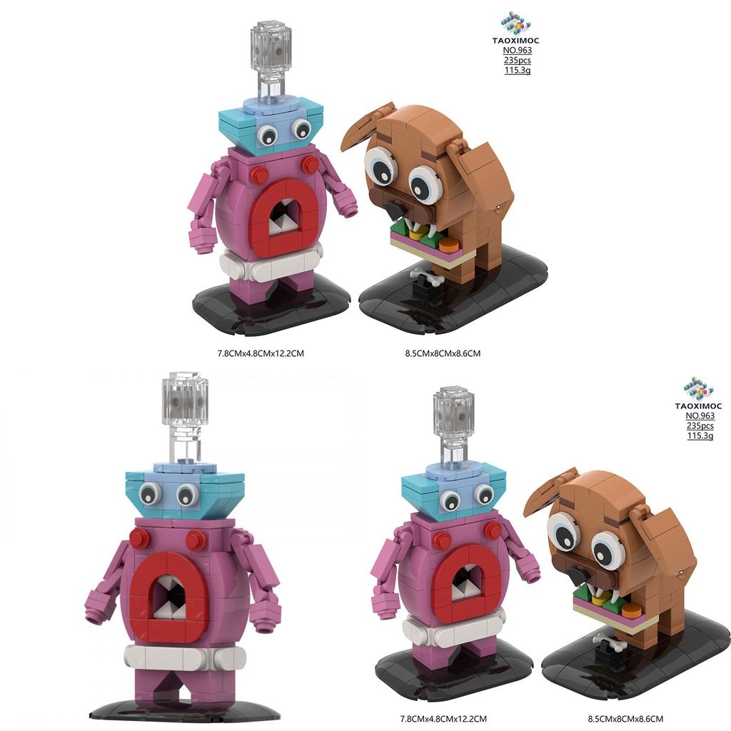 Dark Pals Building Blocks Set With Brain Teaser For Kids Educational Play
